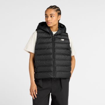 NEW BALANCE Hooded Puffer Vest - Damen