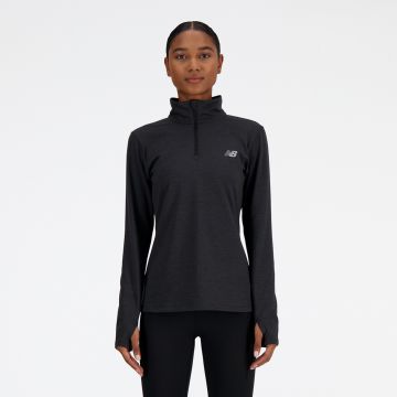 NEW BALANCE Sport Essentials Space Dye Quarter Zip - Damen