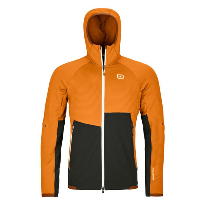 ORTOVOX FLEECE RIB HOODY - Herren main product photo